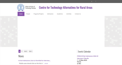 Desktop Screenshot of ctara.iitb.ac.in