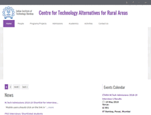Tablet Screenshot of ctara.iitb.ac.in