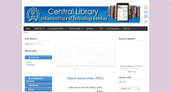 Desktop Screenshot of library.iitb.ac.in