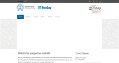 Desktop Screenshot of ncpre.iitb.ac.in