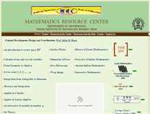 Tablet Screenshot of mathresource.iitb.ac.in